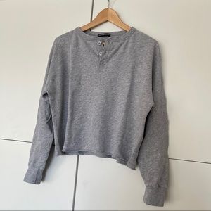 Brandy Melville grey top